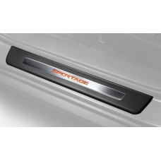 tuon red led doorstep for kia sportage r 2010-15
